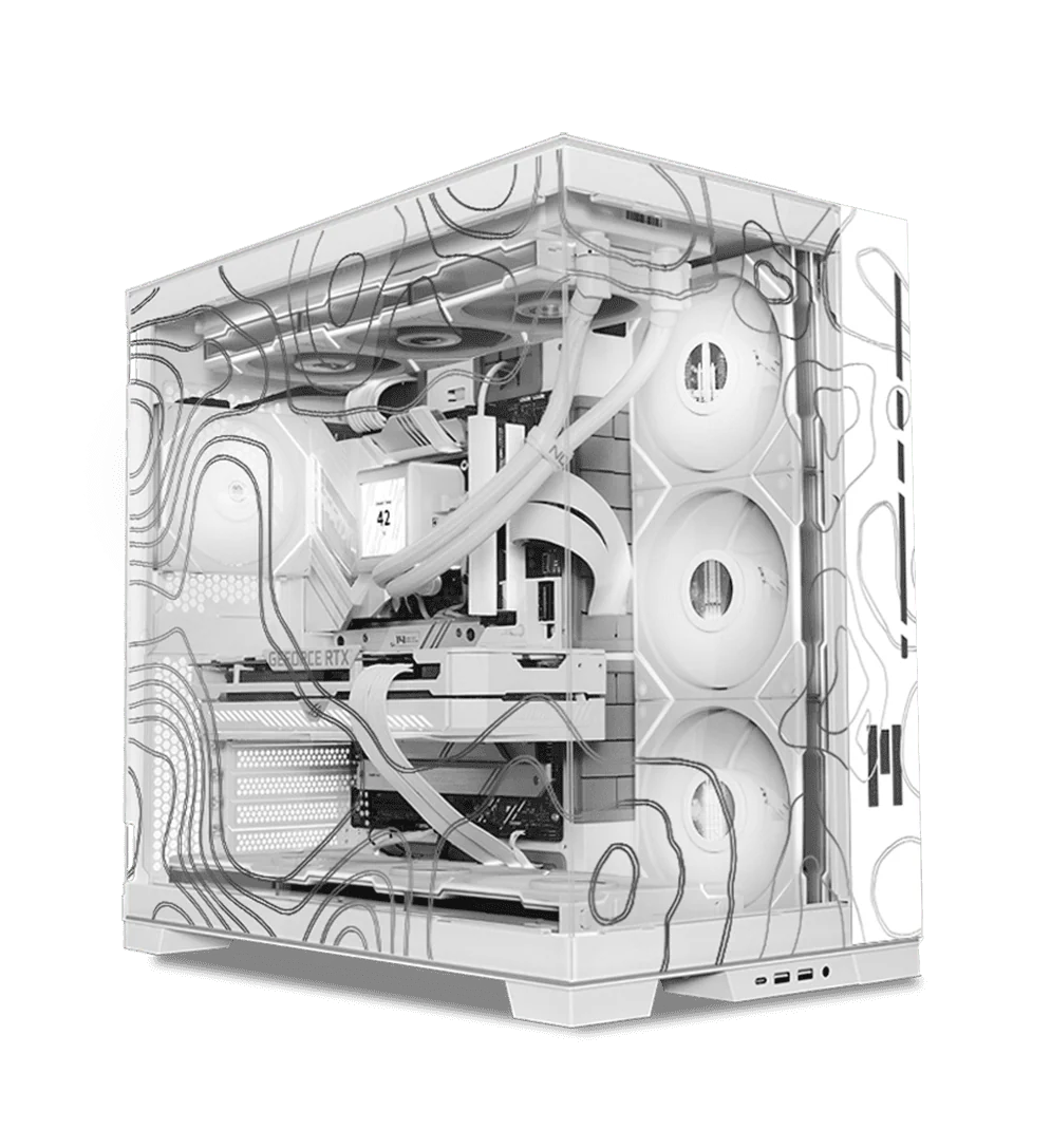 META Topography White
