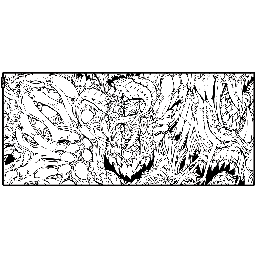 Hyperbeast Deskmat (White)
