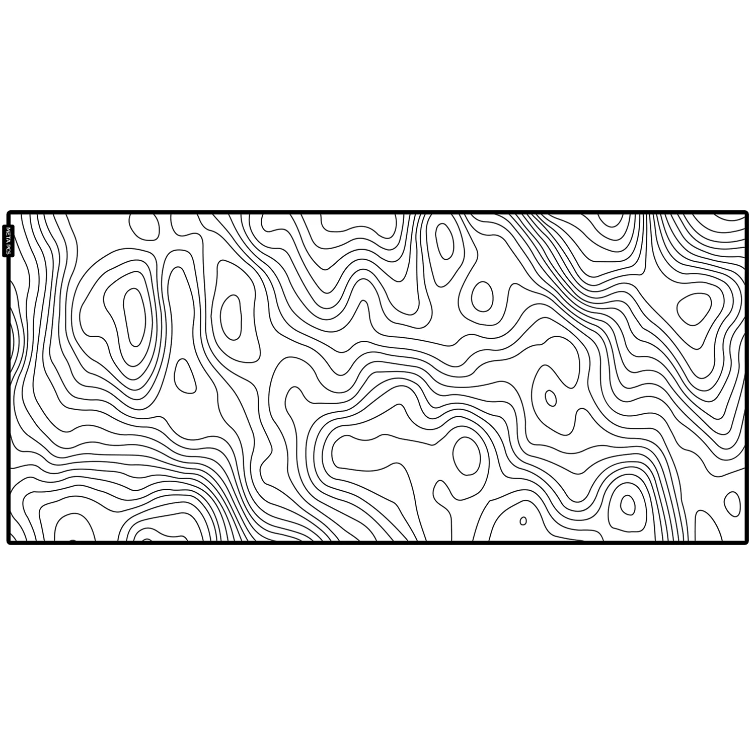 Topographic Deskmat (White)