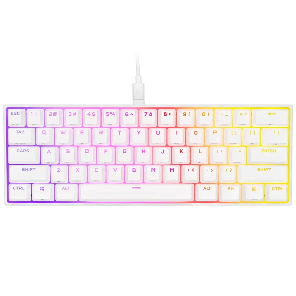 Corsair K65 RGB MINI Keyboard (White)