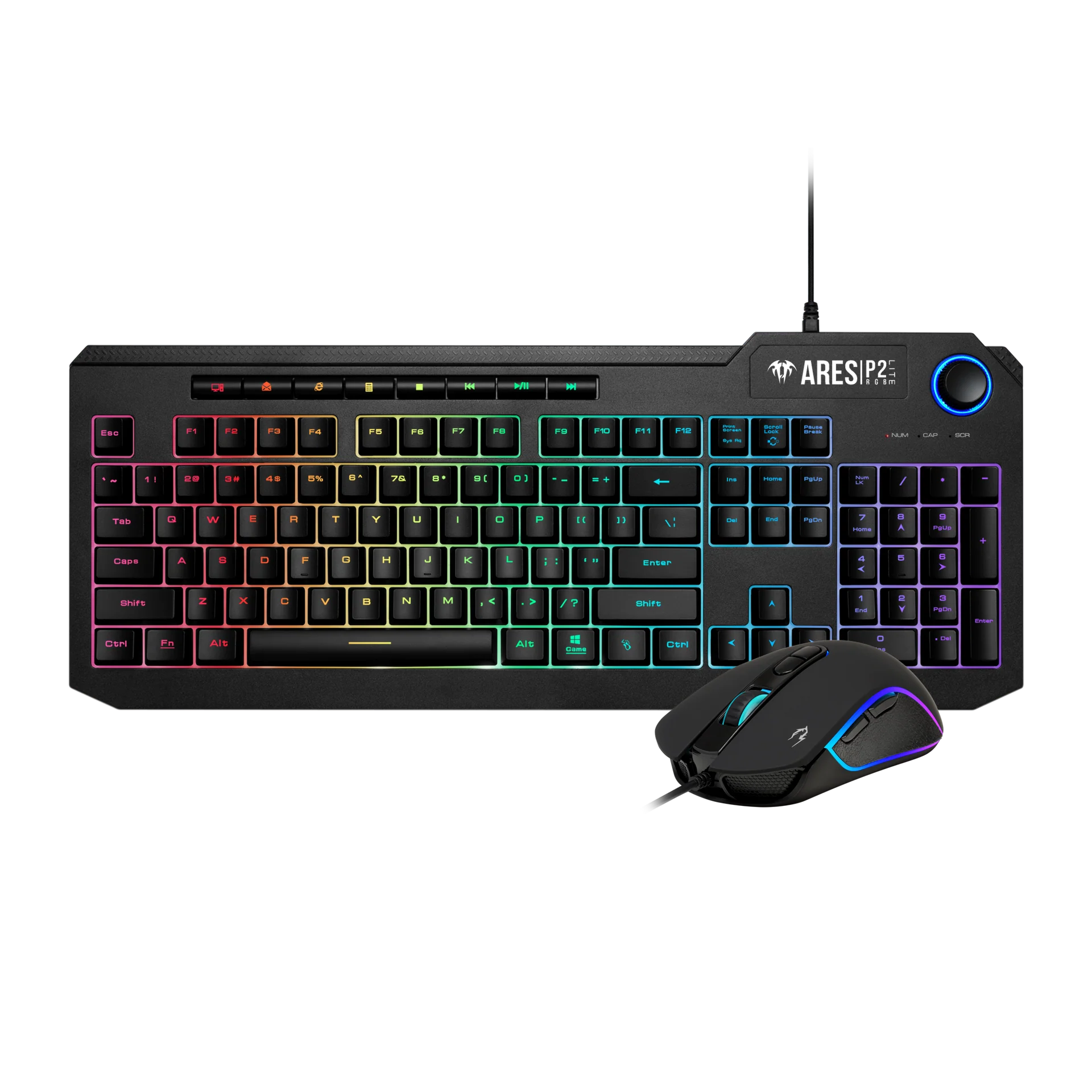 GAMDIAS HERMES P2 Keyboard + Mouse Combo